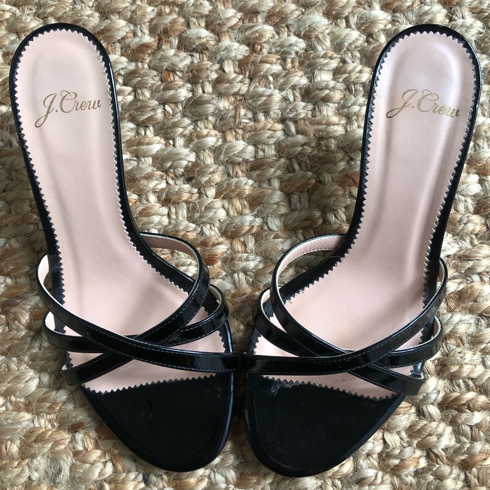 J Crew Skinny-strap sandals in patent leather. Size 5.5 - Picture 4 of 15